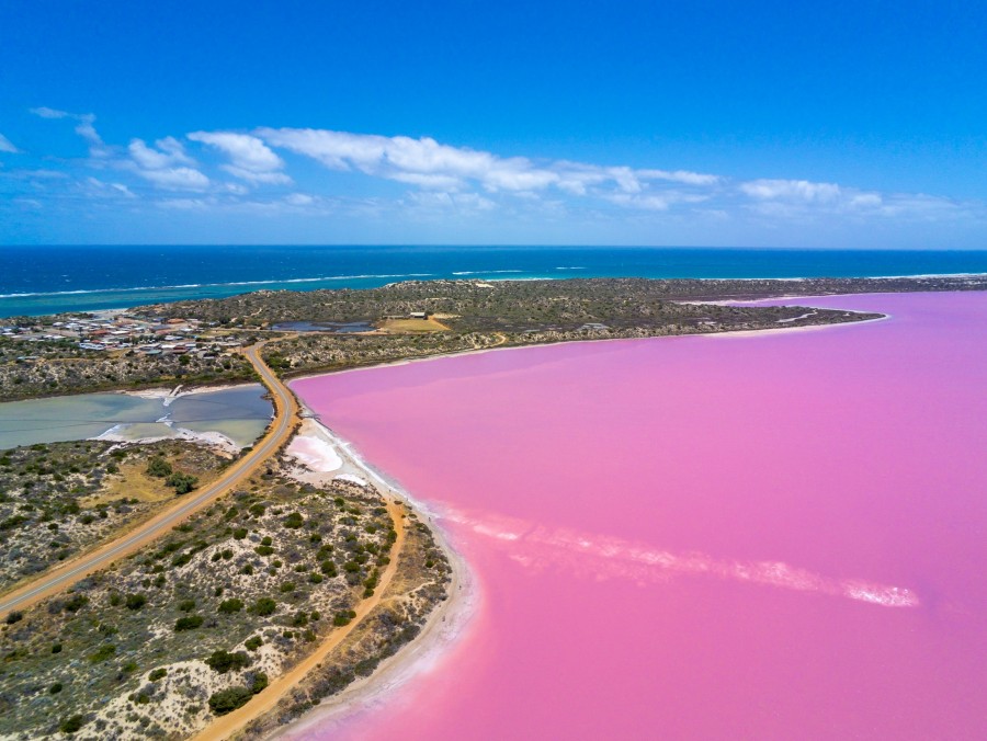 Voyage pour le lac rose en Australie